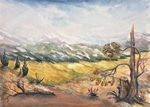 Aquarell - Landschaft - 78