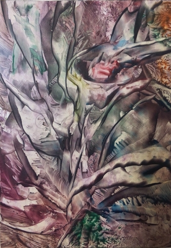 Encaustic Malerei wachs 03