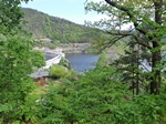 Blick auf den Hohenwarte-Stausee